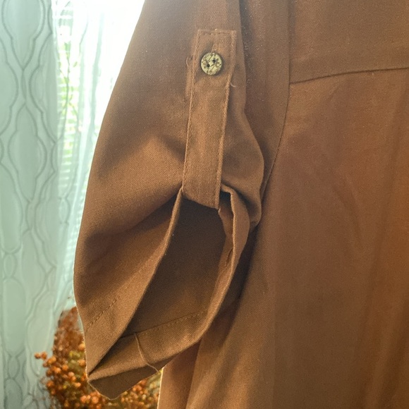 Minibee Women's Ruffle Oversize Casual Midi Dresses with Pockets Medium ( E -9 ) - Picture 6 of 8